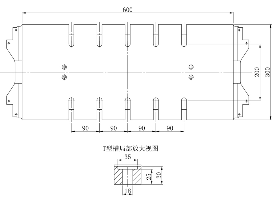 小噸位龍門(mén)高速沖床結構