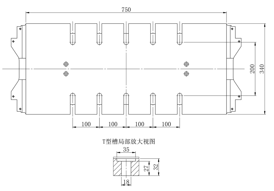 40噸龍門(mén)高速沖床結構
